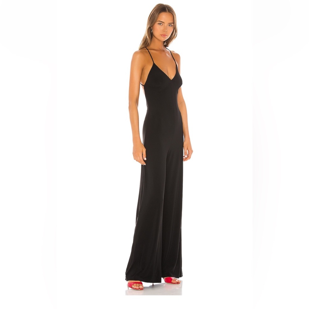 Norma Kamali low back jumpsuit REVOVLE